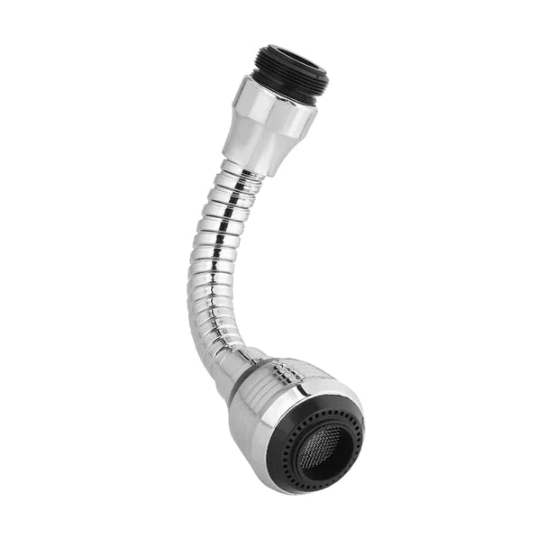 0567a Flexible 360 Degree Stainless Steel Faucet Turbo Flex Sprayer Water Extender for Easy Clean Sink Water Saving Extension Jet Stream Spray Setting Faucet for Kitchen/Bathroom 0567a Flexible 360 Degree Stainless Steel Faucet Turbo Flex Sprayer Water Extender for Easy Clean Sink Water Saving Extension Jet Stream Spray Setting Faucet for Kitchen/Bathroom